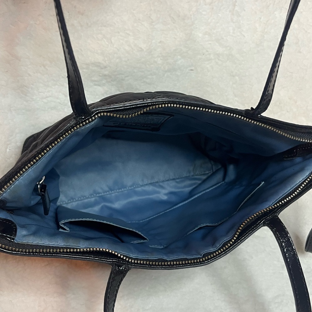 Coach- Princess Street‎ Dome Satchel Cloth Tote- CLEAN- EUC - Picture 6 of 9